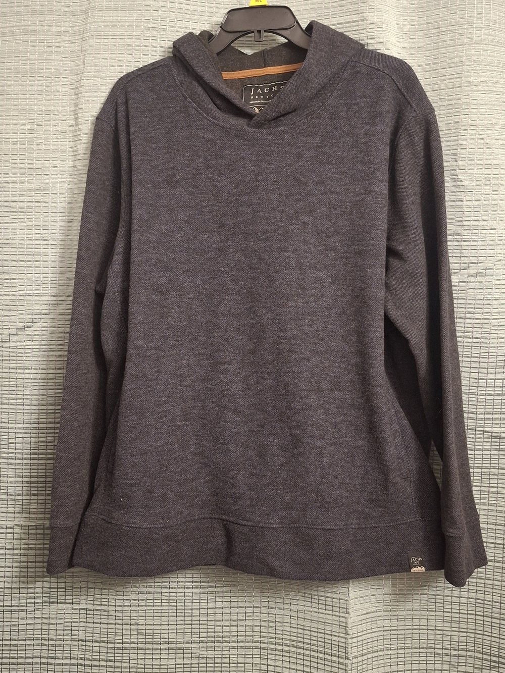Jachs Ny Men's Charcoal HOODY Sweater